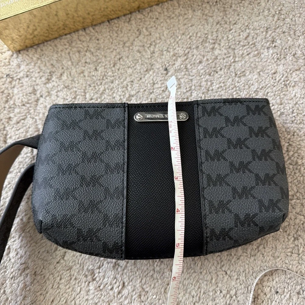 Michael Kors Logo Women's Belt Bag Black L/XL New In Box